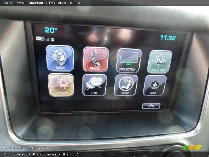 Black / Jet Black 2019 Chevrolet Suburban LS 4WD