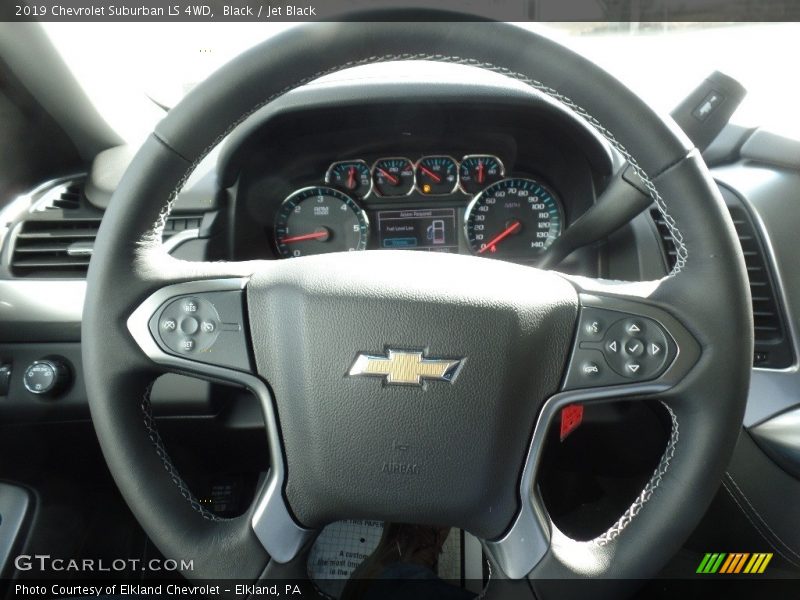 Black / Jet Black 2019 Chevrolet Suburban LS 4WD