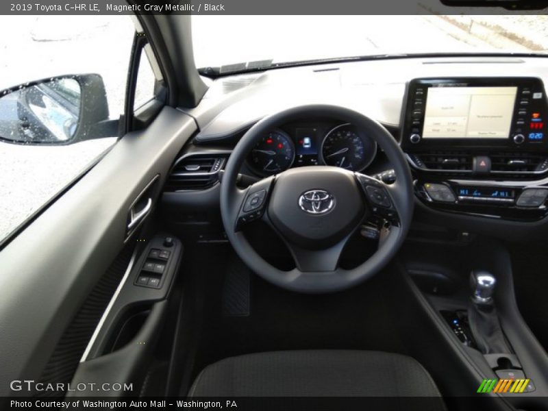 Magnetic Gray Metallic / Black 2019 Toyota C-HR LE