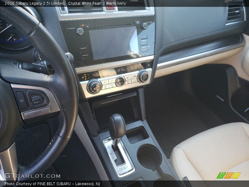 Crystal White Pearl / Warm Ivory 2016 Subaru Legacy 2.5i Limited