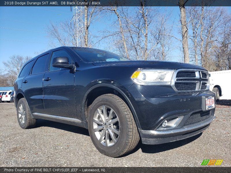 DB Black Crystal / Black 2018 Dodge Durango SXT AWD