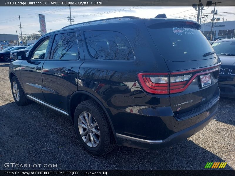 DB Black Crystal / Black 2018 Dodge Durango SXT AWD