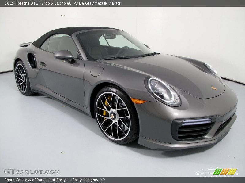 Front 3/4 View of 2019 911 Turbo S Cabriolet