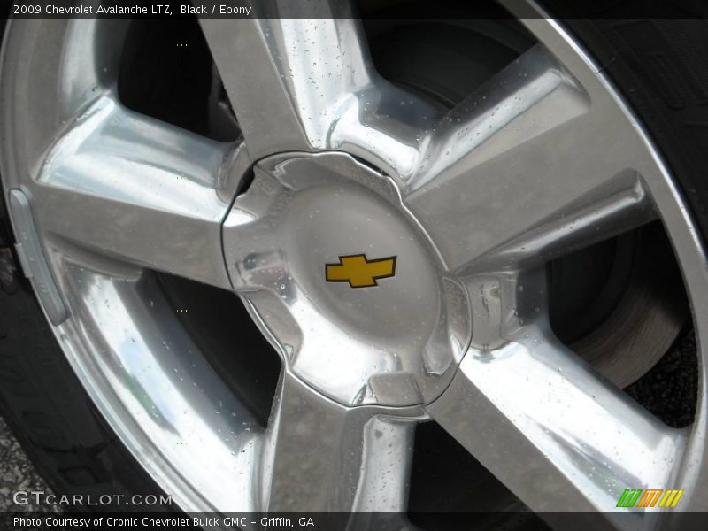Black / Ebony 2009 Chevrolet Avalanche LTZ