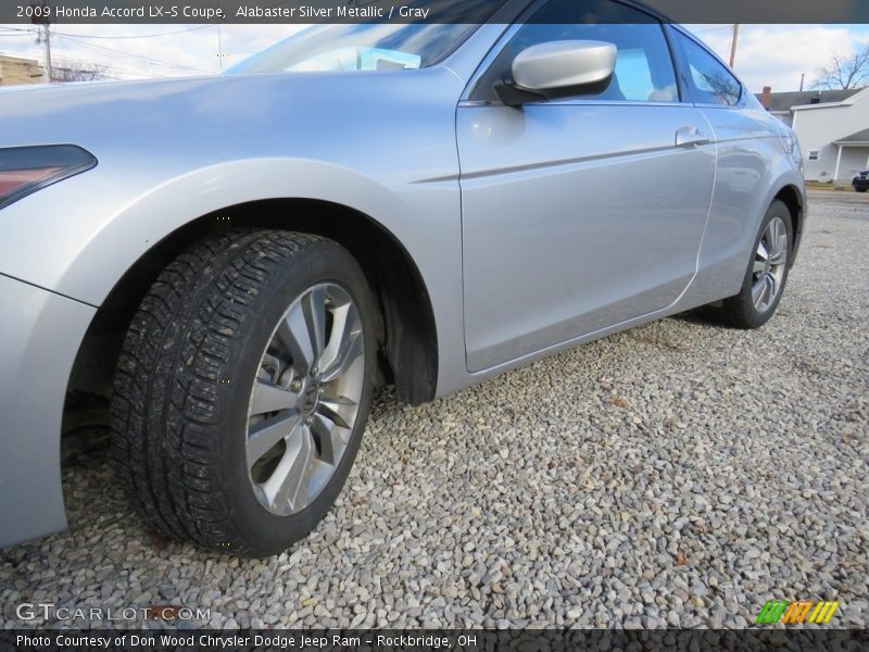 Alabaster Silver Metallic / Gray 2009 Honda Accord LX-S Coupe