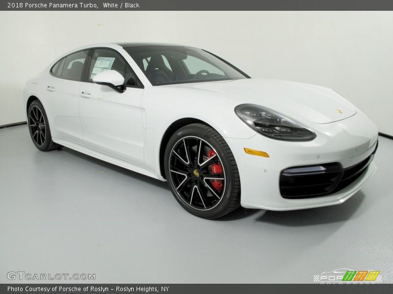 White / Black 2018 Porsche Panamera Turbo