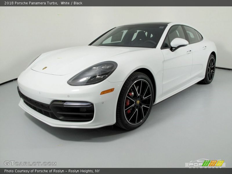 White / Black 2018 Porsche Panamera Turbo