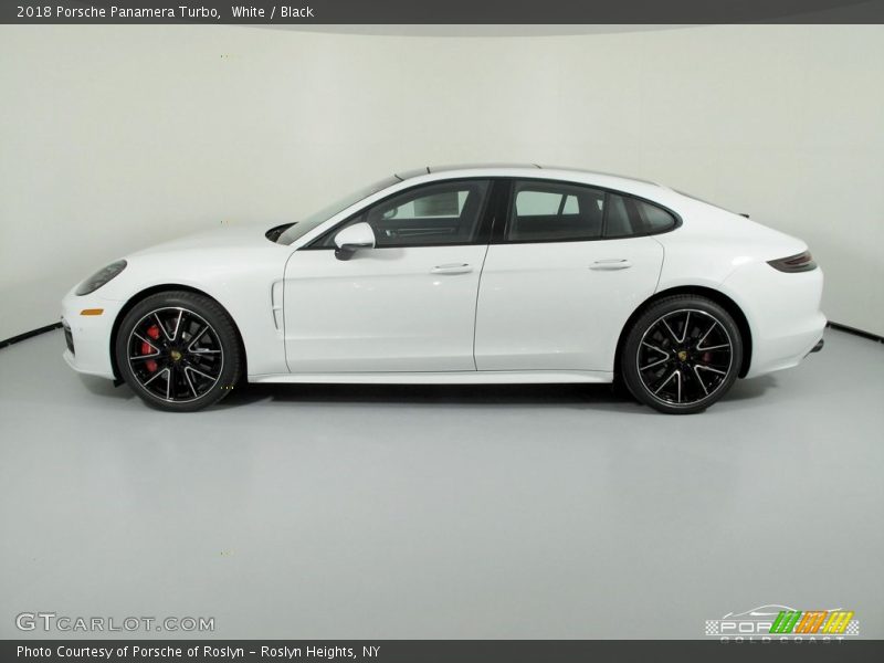 White / Black 2018 Porsche Panamera Turbo