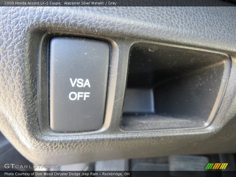 Alabaster Silver Metallic / Gray 2009 Honda Accord LX-S Coupe