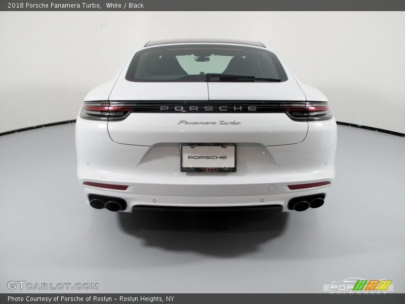 White / Black 2018 Porsche Panamera Turbo