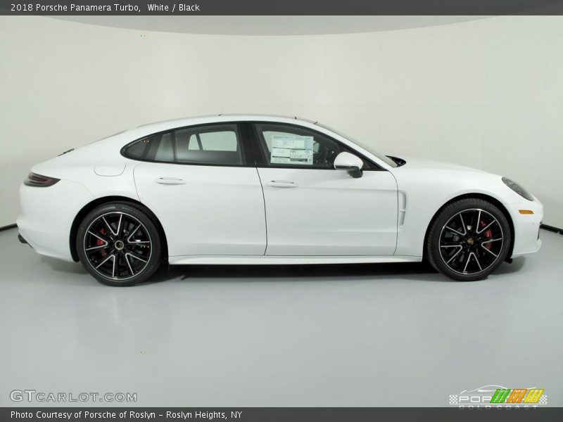 White / Black 2018 Porsche Panamera Turbo
