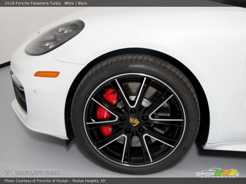 White / Black 2018 Porsche Panamera Turbo