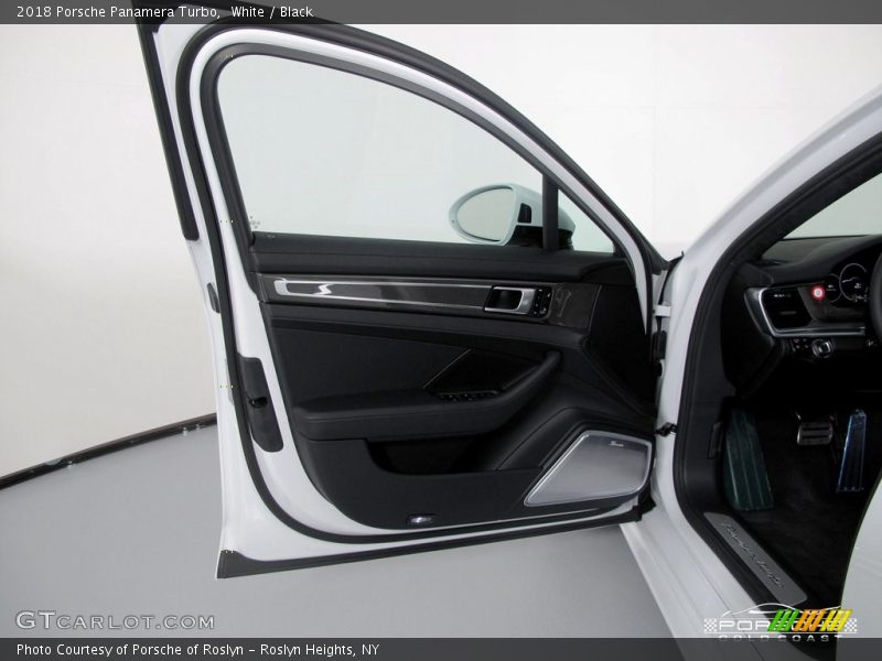 White / Black 2018 Porsche Panamera Turbo