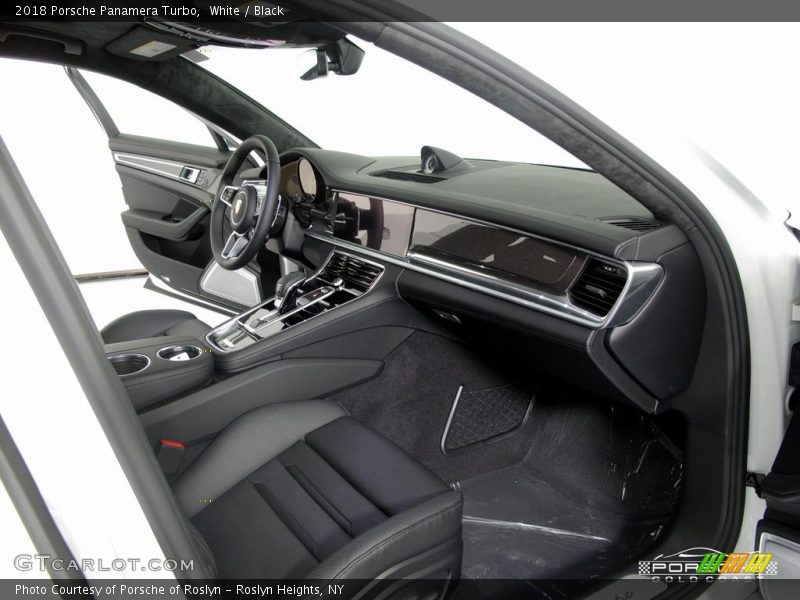 White / Black 2018 Porsche Panamera Turbo