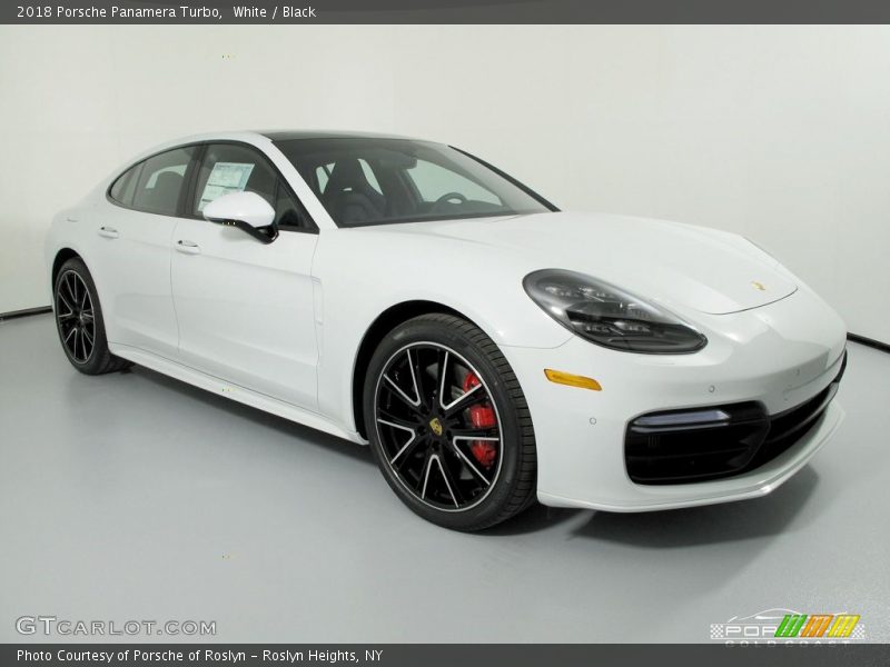 White / Black 2018 Porsche Panamera Turbo