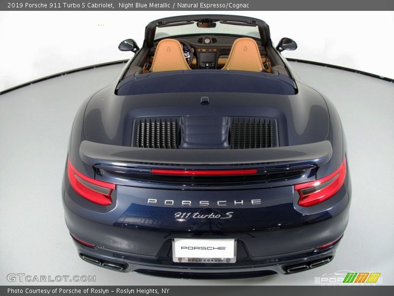 Night Blue Metallic / Natural Espresso/Cognac 2019 Porsche 911 Turbo S Cabriolet