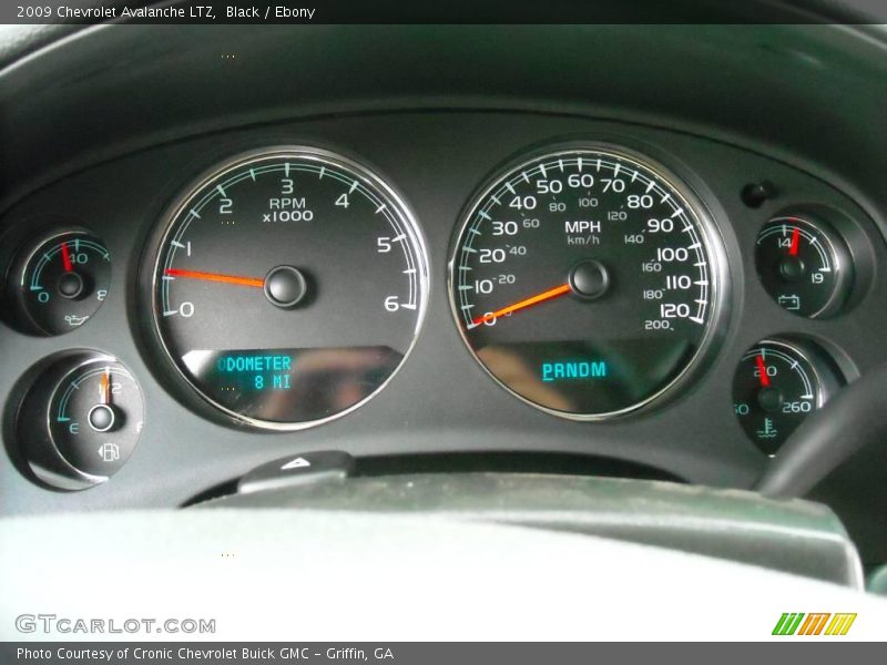 Black / Ebony 2009 Chevrolet Avalanche LTZ