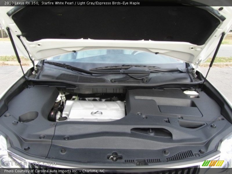 Starfire White Pearl / Light Gray/Espresso Birds-Eye Maple 2010 Lexus RX 350