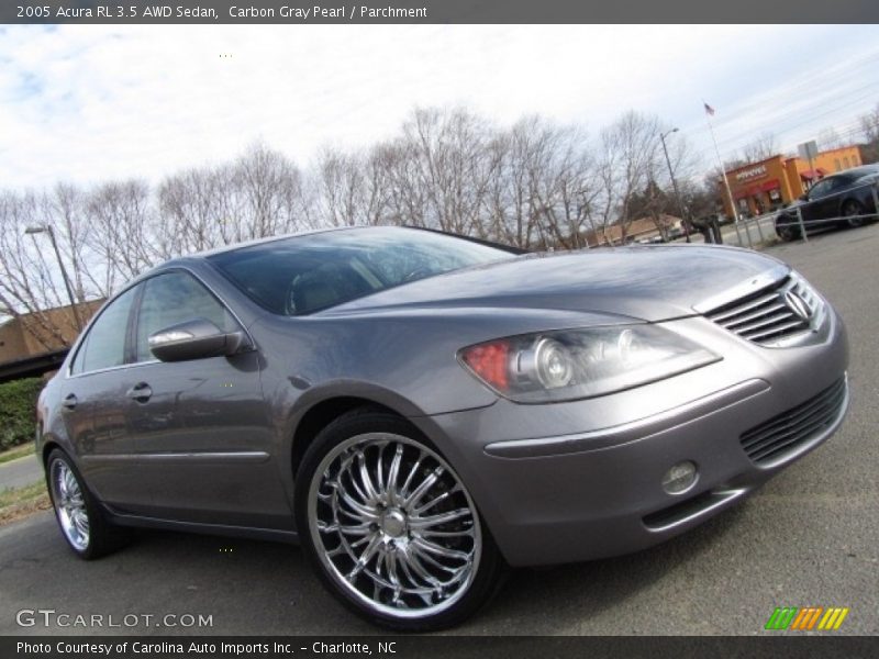 Carbon Gray Pearl / Parchment 2005 Acura RL 3.5 AWD Sedan