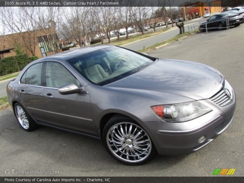 Carbon Gray Pearl / Parchment 2005 Acura RL 3.5 AWD Sedan