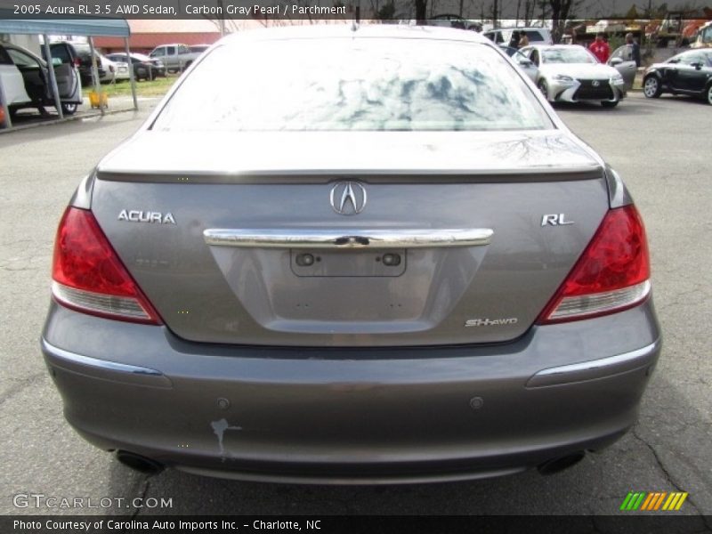 Carbon Gray Pearl / Parchment 2005 Acura RL 3.5 AWD Sedan
