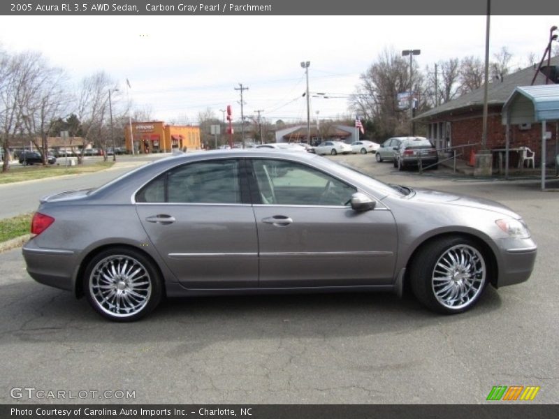 Carbon Gray Pearl / Parchment 2005 Acura RL 3.5 AWD Sedan