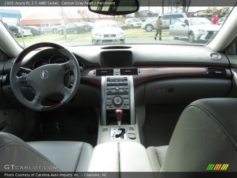 Carbon Gray Pearl / Parchment 2005 Acura RL 3.5 AWD Sedan