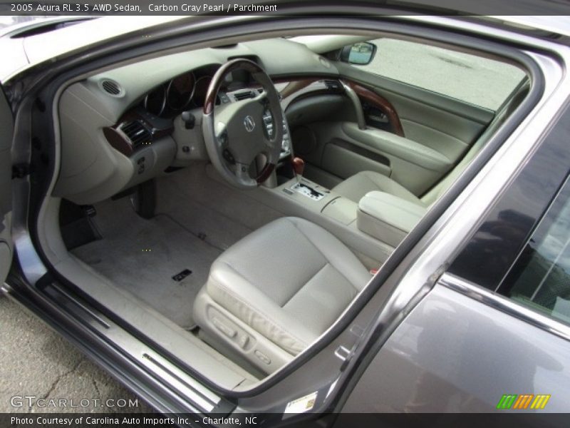 Carbon Gray Pearl / Parchment 2005 Acura RL 3.5 AWD Sedan