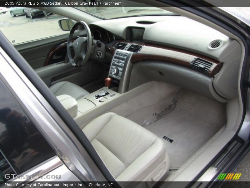 Carbon Gray Pearl / Parchment 2005 Acura RL 3.5 AWD Sedan