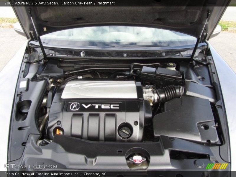 Carbon Gray Pearl / Parchment 2005 Acura RL 3.5 AWD Sedan