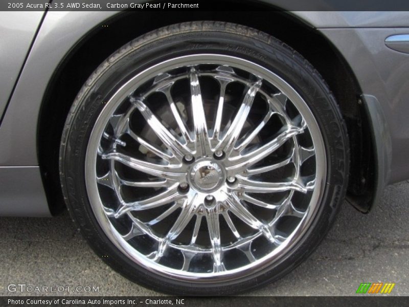 Carbon Gray Pearl / Parchment 2005 Acura RL 3.5 AWD Sedan