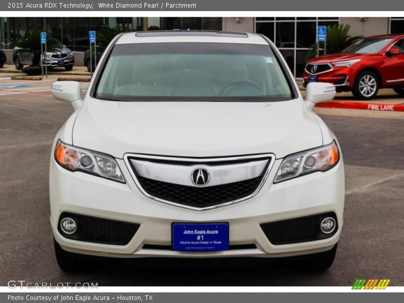 White Diamond Pearl / Parchment 2015 Acura RDX Technology