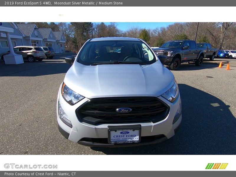 Moondust Silver Metallic / Medium Stone 2019 Ford EcoSport S 4WD