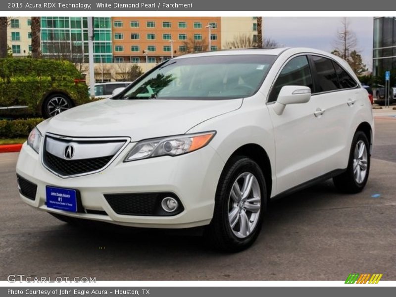 White Diamond Pearl / Parchment 2015 Acura RDX Technology