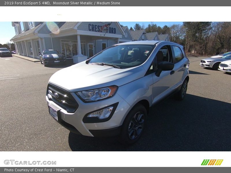Moondust Silver Metallic / Medium Stone 2019 Ford EcoSport S 4WD