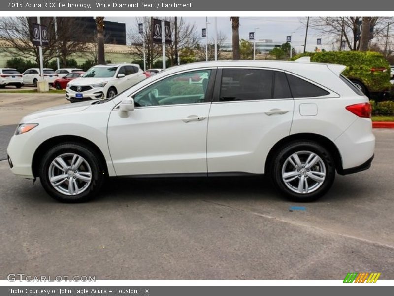 White Diamond Pearl / Parchment 2015 Acura RDX Technology