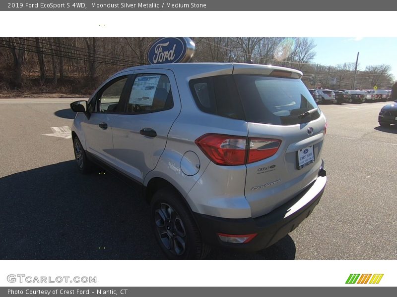 Moondust Silver Metallic / Medium Stone 2019 Ford EcoSport S 4WD