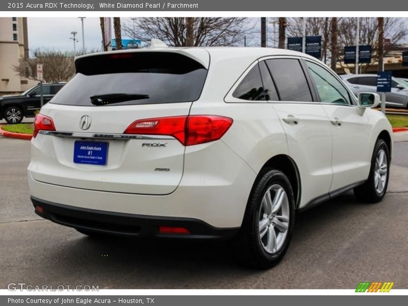 White Diamond Pearl / Parchment 2015 Acura RDX Technology