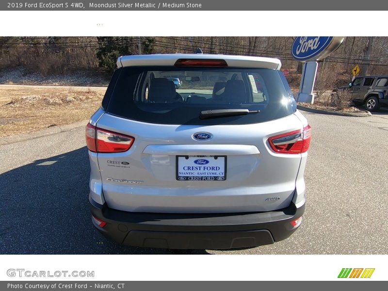 Moondust Silver Metallic / Medium Stone 2019 Ford EcoSport S 4WD