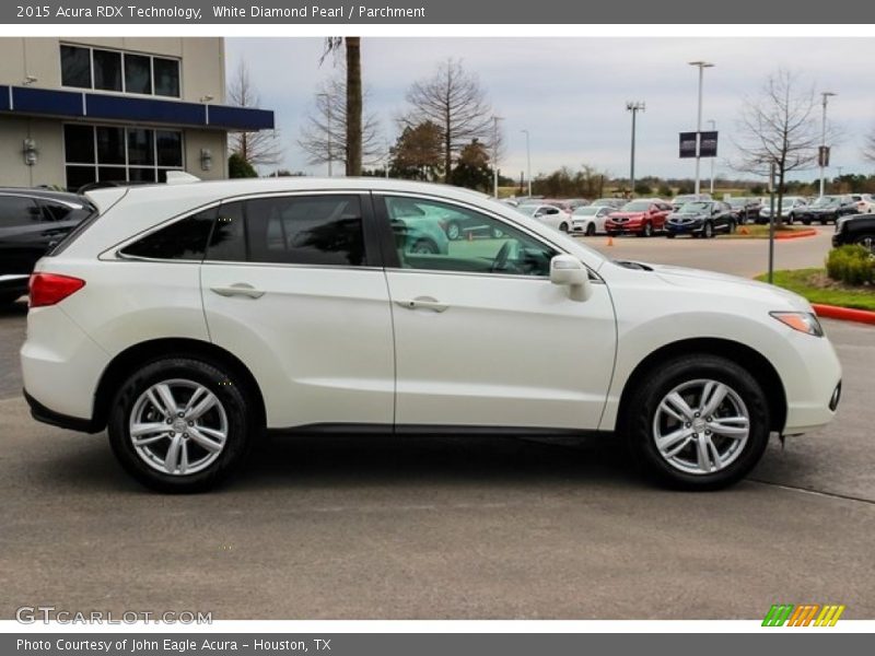 White Diamond Pearl / Parchment 2015 Acura RDX Technology