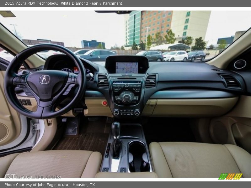 White Diamond Pearl / Parchment 2015 Acura RDX Technology