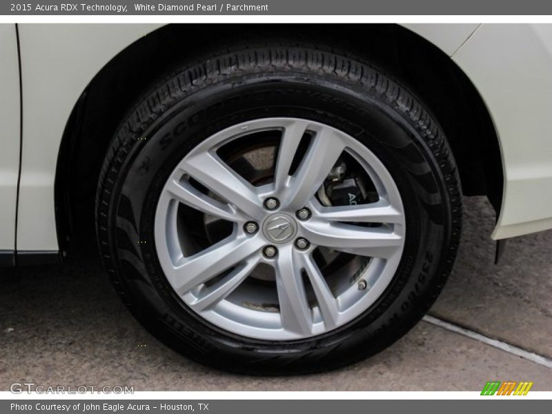 White Diamond Pearl / Parchment 2015 Acura RDX Technology