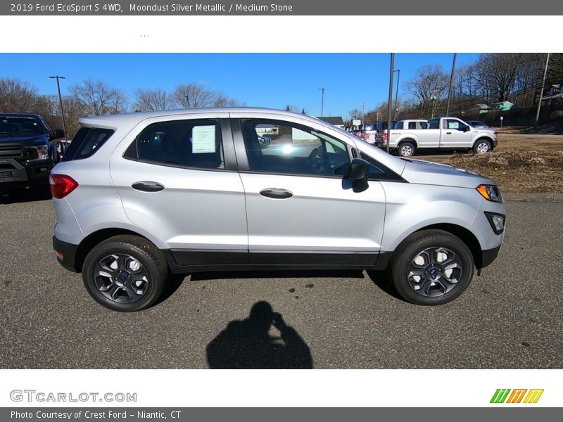 Moondust Silver Metallic / Medium Stone 2019 Ford EcoSport S 4WD