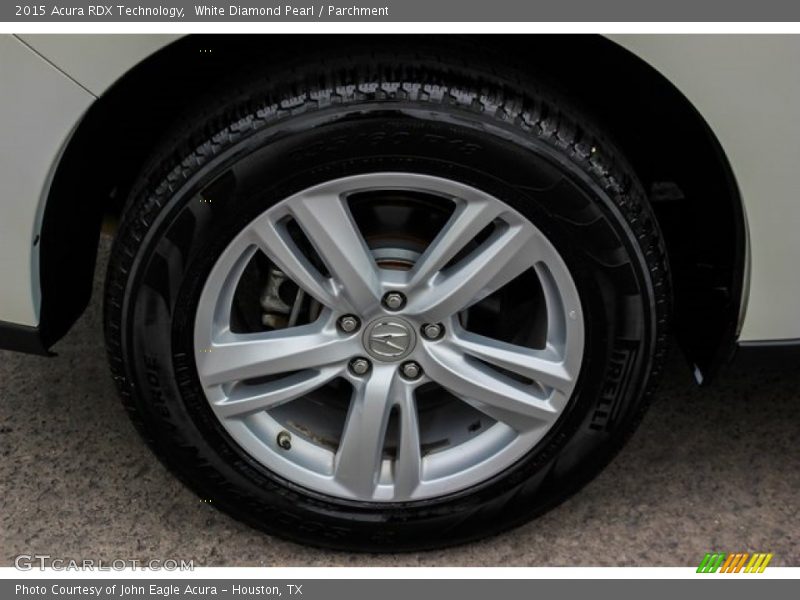 White Diamond Pearl / Parchment 2015 Acura RDX Technology