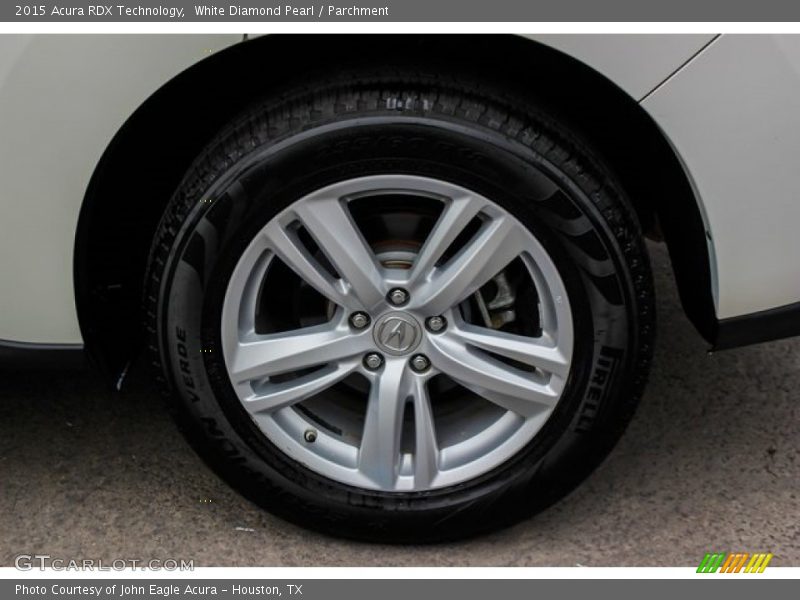 White Diamond Pearl / Parchment 2015 Acura RDX Technology