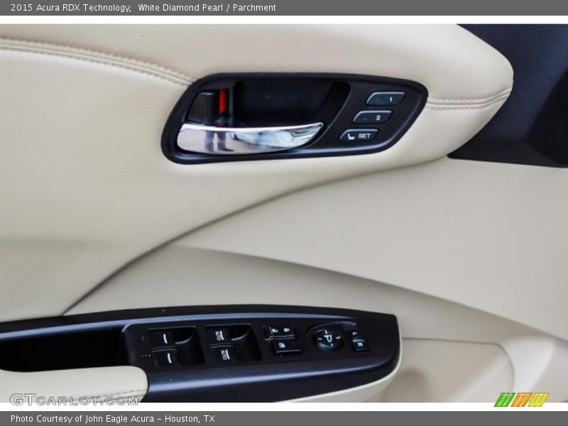 White Diamond Pearl / Parchment 2015 Acura RDX Technology