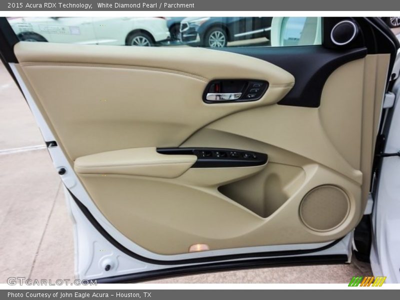 White Diamond Pearl / Parchment 2015 Acura RDX Technology