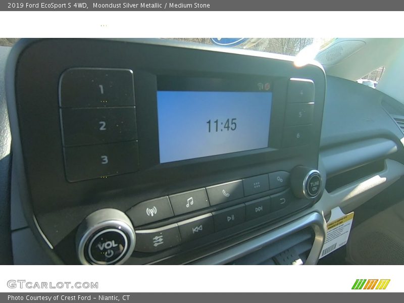 Moondust Silver Metallic / Medium Stone 2019 Ford EcoSport S 4WD