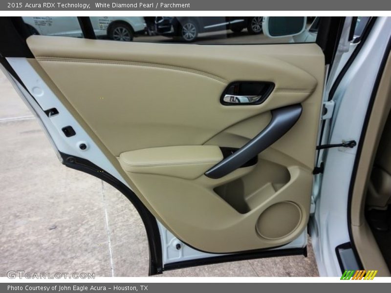 White Diamond Pearl / Parchment 2015 Acura RDX Technology