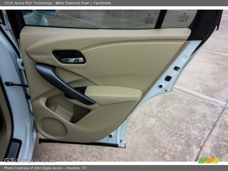 White Diamond Pearl / Parchment 2015 Acura RDX Technology